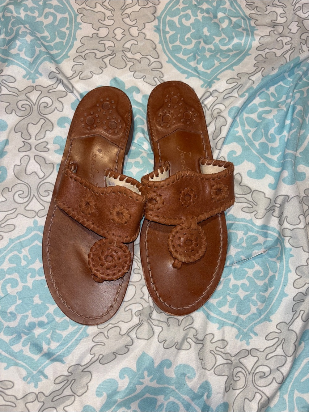 Jack Rodger’s sandals